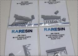 Обзор Prop-n-Jet RaRESIN 1/72 двигатель М-11
