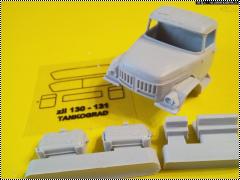 Кабины и колеса грузовиков 1/72 от Танкограда