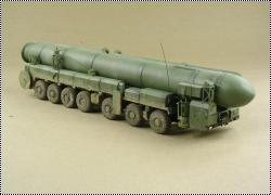 Звезда + ДВП 1/72 АПУ 15У168 Тополь