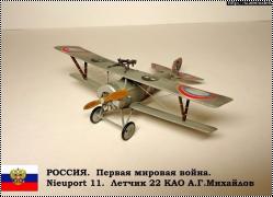   1/72 Nieuport 11    ..