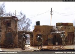 Патруль в провинции Афганистана - US Army 3rd Brigad Scouts