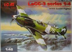 Обзор ICM 1/48 ЛаГГ-3 1-4 серии (LaGG-3)