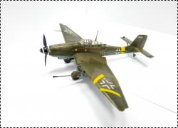 Academy 1/72 Ju-87G-2 STUKA Kanonen vogel - летающая противотанковая зенитка