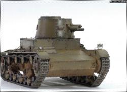 CAMs 1/35 Vickers 6-Ton Light Tank Alt B Early Production.