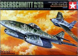  Tamiya 1/100 Me-262 + Me-163