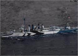  USS Fairfax DD-93, 1/700,  Flyhawk USS Ward