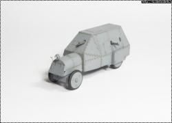 ModellTrans Modellbau 1/72 Junovicz Panzer Auto1 - -  