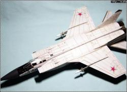 AMK 1/48 МиГ-31 - Воздушный кораблик