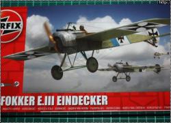 Обзор Airfix 1/72 Fokker E.III - новинка