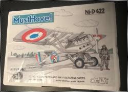  Must Have! 1/32 Nieuport-Delage Ni-D 622