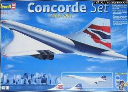 Обзор Revell 1/144 Concorde - Англо-французское cогласие
