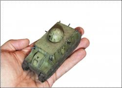 Den Bels Modells 1/72 FIAT-2000 итальянский тяжелый супертанк ПМВ