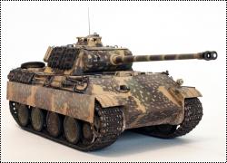 Dragon 1/35 Panther Ausf.G (MNH, Oct.1944) - Кошка в горошек
