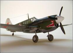 HobbyBoss 1/48 P-40M Kitty Hawk - Схематическая модель