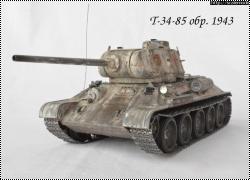  +  1/35 T-34-85 . 1943