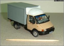 Аlex Miniatures 1/72 ГАЗ-3302 Газель Кунг ранний выпуск