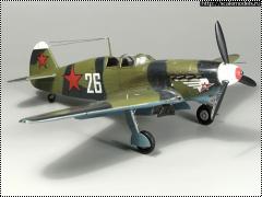 Дакопласт 1/72 Як-7Б, 3 ИАК, Кубань, май 1943 г.(Dakoplast Yak-7B)