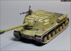 Звезда 1/72 ИСУ-122С Победный май 45-го.