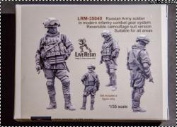 Обзор 1/35 Live Resin Russian army soldier #2 (LRM-35040)