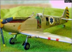 ICM 1/48 Spitfire IX Israel Air Force - Молодые крылья Израиля