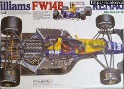 ����� Tamiya 1/12 Williams FW14B Renault