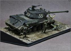 Звезда 1/72 ИС-2 в наступлении, 1944 год