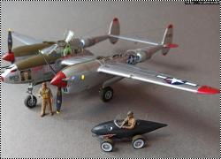 Hasegawa 1/48 P.38L Lightning, Bong, Richard Bong