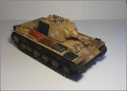 Звезда 1/35 Pz.Kpfw KV-1A 753 (r) - Немецкий трофейный танк