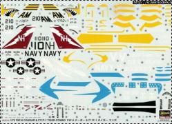 Hasegawa 1/72 F9F-8 Cougar + F11F-1 Tiger Combo -     