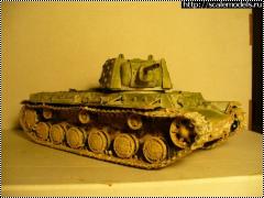 Моделист 1/35 КВ-1Э (Modelist KV-1E)
