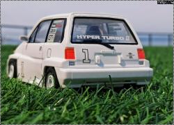 Aoshima 1/24 Honda City Turbo II  + Turbo Silhouette