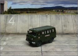 Аlex Miniatures 1/72 УаЗ-3962 Буханка-Санитарка