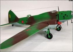 Макет 1/72 ДБ-3 и немного 3D