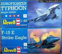 Обзор Revell 1/48 Eurofighter Typhoon Single Seater #04568