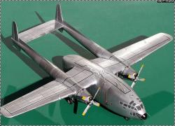 Roden 1/144 Fairchild C-119 BoxCar