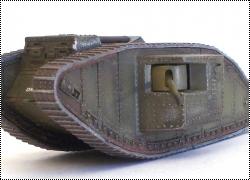 Airfix 1/76 Mk1 Male Tank