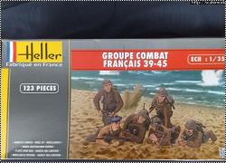  Heller 1/35 Groupe combat fransais 39/45