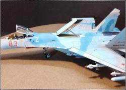 1/48 Су-27П бортовой 83 красный RF-91911 конверсия из PLA J-11B