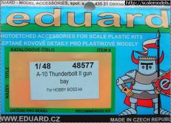   Eduard 1/48 A-10 Thunderbolt II gun bay (obbyBoss)