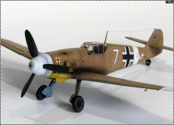 Звезда 1/48 Bf-109 F4 - Пустынный месс
