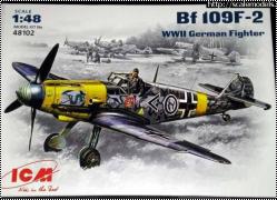 Обзор ICM 1/48 Bf-109F-2