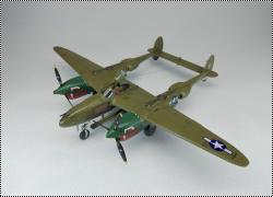 Academy 1/72 P-38J Lighting, �/� 5, Maj. Maxwell H. Glenn