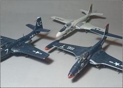 McDonnell 1/72 FH-1 Phanton, F2H-2, F2H-4 Banshee - ������� �������� ����