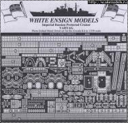 Обзор 1/350 фототравления White Ensign Models для крейсера Варяг от Звезды (Zvezda Varyag)