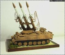 Моделист 1/35 Пусковая установка ЗРК Куб