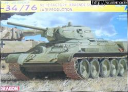 Обзор Dragon 1/35 DR6479 T-34/76 F.112 Krasnoe Sormovo L P