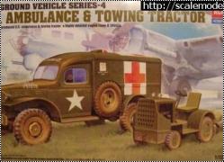 Academy 1/72 U.S.Ambulance, Towing Tractor