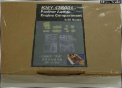 Обзор KMY 1/35 Panther G Engine Compartment