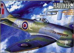 Обзор Academy 1/72 Hawker Tempest V - Имперский истребитель