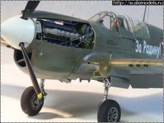 Hasegawa 1/48 P-40N Kittyhawk ВВС СССР